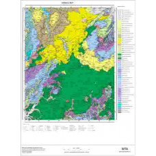 N21 Paftası 1/100.000 Ölçekli Vektör Jeoloji Haritası
