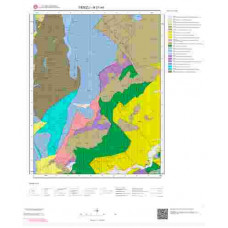 N21a4 Paftası 1/25.000 Ölçekli Vektör Jeoloji Haritası