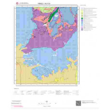 N21b3 Paftası 1/25.000 Ölçekli Vektör Jeoloji Haritası
