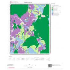 N21c3 Paftası 1/25.000 Ölçekli Vektör Jeoloji Haritası