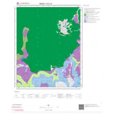 N21c4 Paftası 1/25.000 Ölçekli Vektör Jeoloji Haritası