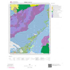 N21d1 Paftası 1/25.000 Ölçekli Vektör Jeoloji Haritası