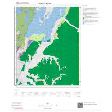 N21d4 Paftası 1/25.000 Ölçekli Vektör Jeoloji Haritası