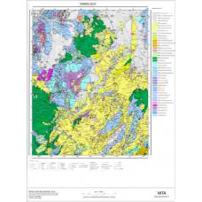 N22 Paftası 1/100.000 Ölçekli Vektör Jeoloji Haritası
