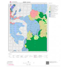 N22a2 Paftası 1/25.000 Ölçekli Vektör Jeoloji Haritası