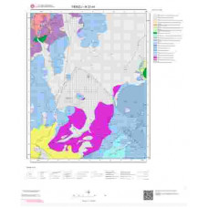 N22a4 Paftası 1/25.000 Ölçekli Vektör Jeoloji Haritası
