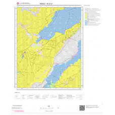 N22c4 Paftası 1/25.000 Ölçekli Vektör Jeoloji Haritası
