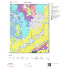 N22d2 Paftası 1/25.000 Ölçekli Vektör Jeoloji Haritası