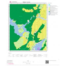 N22d4 Paftası 1/25.000 Ölçekli Vektör Jeoloji Haritası