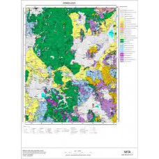 N23 Paftası 1/100.000 Ölçekli Vektör Jeoloji Haritası