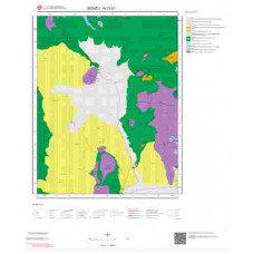 N 23-b1 Paftası 1/25.000 ölçekli Jeoloji Haritası