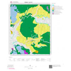 N23d2 Paftası 1/25.000 Ölçekli Vektör Jeoloji Haritası