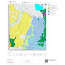 N23d4 Paftası 1/25.000 Ölçekli Vektör Jeoloji Haritası