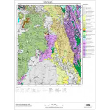 N 25 Paftası 1/100.000 ölçekli Jeoloji Haritası