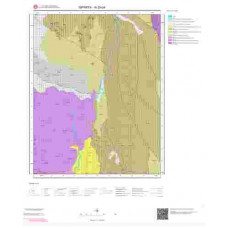N 25-b4 Paftası 1/25.000 ölçekli Jeoloji Haritası