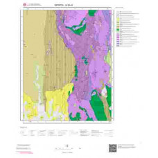 N 25-c2 Paftası 1/25.000 ölçekli Jeoloji Haritası