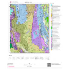 N26 Paftası 1/100.000 Ölçekli Vektör Jeoloji Haritası