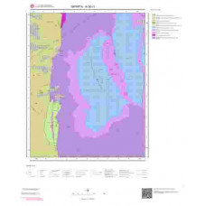N26c1 Paftası 1/25.000 Ölçekli Vektör Jeoloji Haritası