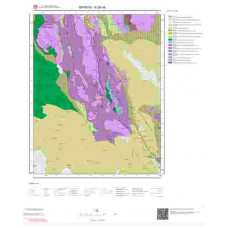 N26d4 Paftası 1/25.000 Ölçekli Vektör Jeoloji Haritası