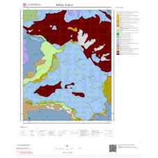 N28c3 Paftası 1/25.000 Ölçekli Vektör Jeoloji Haritası