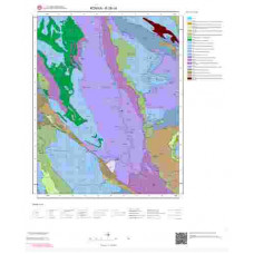 N28c4 Paftası 1/25.000 Ölçekli Vektör Jeoloji Haritası