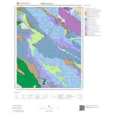 N28d1 Paftası 1/25.000 Ölçekli Vektör Jeoloji Haritası
