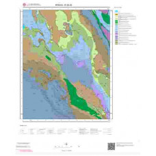 N28d3 Paftası 1/25.000 Ölçekli Vektör Jeoloji Haritası