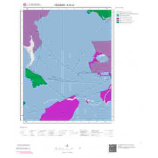 N32a3 Paftası 1/25.000 Ölçekli Vektör Jeoloji Haritası