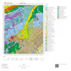 N33 Paftası 1/100.000 Ölçekli Vektör Jeoloji Haritası