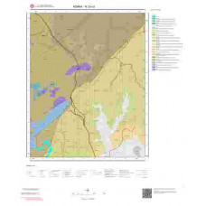 N33c3 Paftası 1/25.000 Ölçekli Vektör Jeoloji Haritası