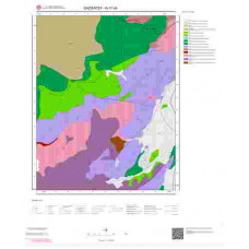 N37d4 Paftası 1/25.000 Ölçekli Vektör Jeoloji Haritası