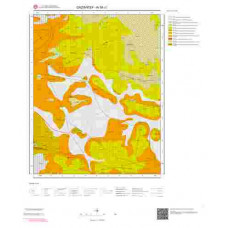 N38c1 Paftası 1/25.000 Ölçekli Vektör Jeoloji Haritası