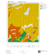 N38d1 Paftası 1/25.000 Ölçekli Vektör Jeoloji Haritası