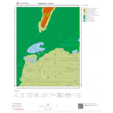 N38d4 Paftası 1/25.000 Ölçekli Vektör Jeoloji Haritası