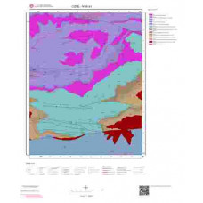 N 50-b1 Paftası 1/25.000 ölçekli Jeoloji Haritası