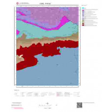 N50b2 Paftası 1/25.000 Ölçekli Vektör Jeoloji Haritası