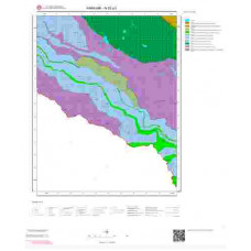 N52a3 Paftası 1/25.000 Ölçekli Vektör Jeoloji Haritası