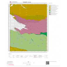 N52b2 Paftası 1/25.000 Ölçekli Vektör Jeoloji Haritası