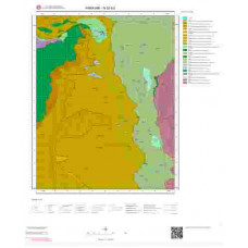 N52b3 Paftası 1/25.000 Ölçekli Vektör Jeoloji Haritası