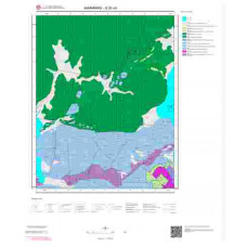 O20a3 Paftası 1/25.000 Ölçekli Vektör Jeoloji Haritası