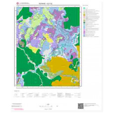O 21-b2 Paftası 1/25.000 ölçekli Jeoloji Haritası