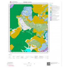 O21b3 Paftası 1/25.000 Ölçekli Vektör Jeoloji Haritası