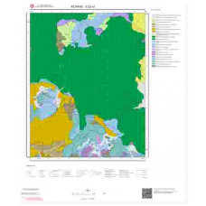 O22a1 Paftası 1/25.000 Ölçekli Vektör Jeoloji Haritası