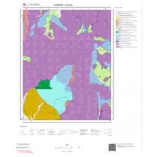 O22b3 Paftası 1/25.000 Ölçekli Vektör Jeoloji Haritası