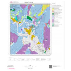 O22b4 Paftası 1/25.000 Ölçekli Vektör Jeoloji Haritası