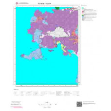 O22d4 Paftası 1/25.000 Ölçekli Vektör Jeoloji Haritası