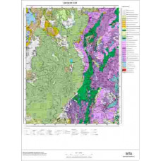 O24 Paftası 1/100.000 Ölçekli Vektör Jeoloji Haritası