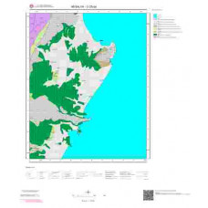 O25d4 Paftası 1/25.000 Ölçekli Vektör Jeoloji Haritası