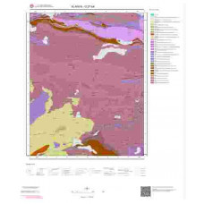 O27b4 Paftası 1/25.000 Ölçekli Vektör Jeoloji Haritası