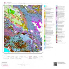 O28 Paftası 1/100.000 Ölçekli Vektör Jeoloji Haritası